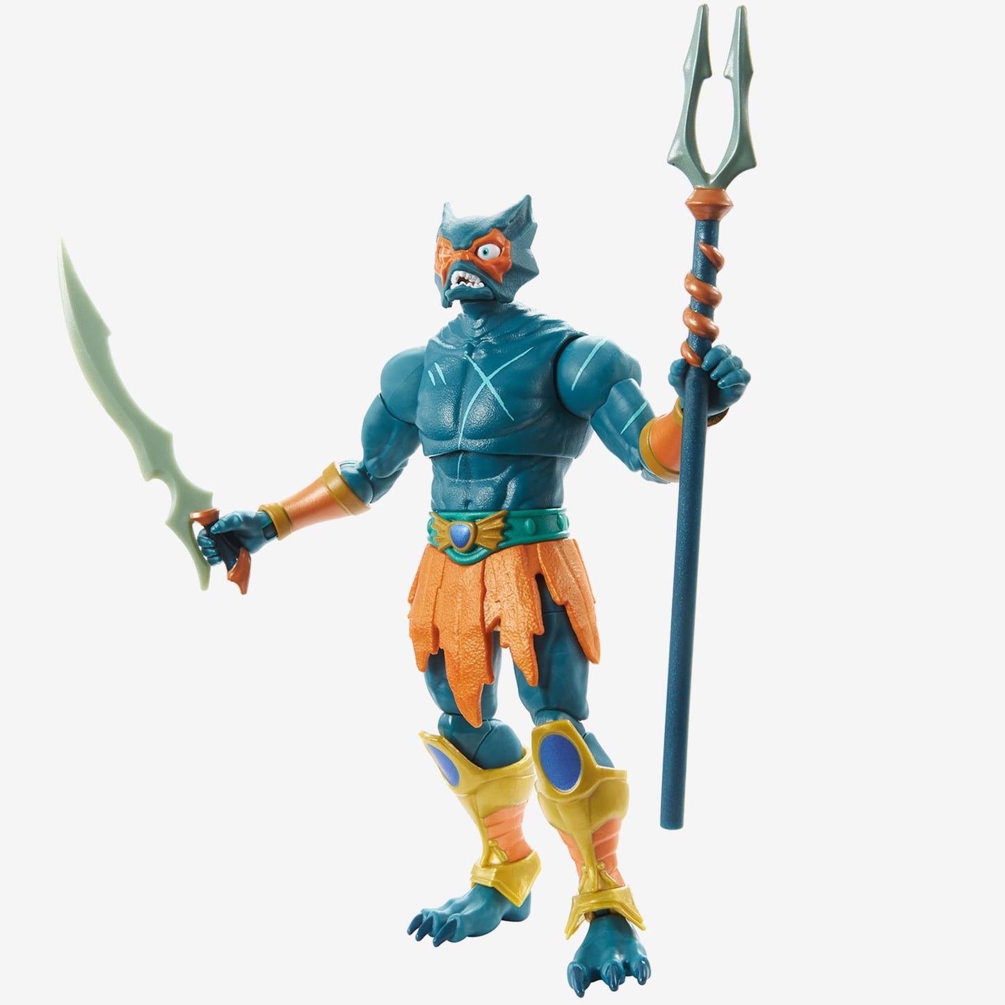 Masters of the Universe Masterverse Revelation Mer-Man Action Figure - Mô Hình Nhân Vật 7 Inch - Mattel HDR43 - Hình ảnh sản phẩm