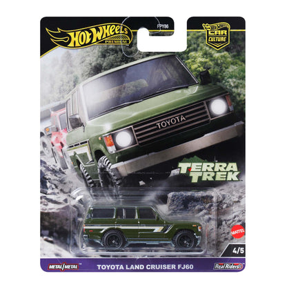Hot Wheels Car Culture Circuit Legends Toyota Land Cruiser FJ60 - Mô hình xe sắt cao cấp 1:64 Mattel - Hình ảnh sản phẩm