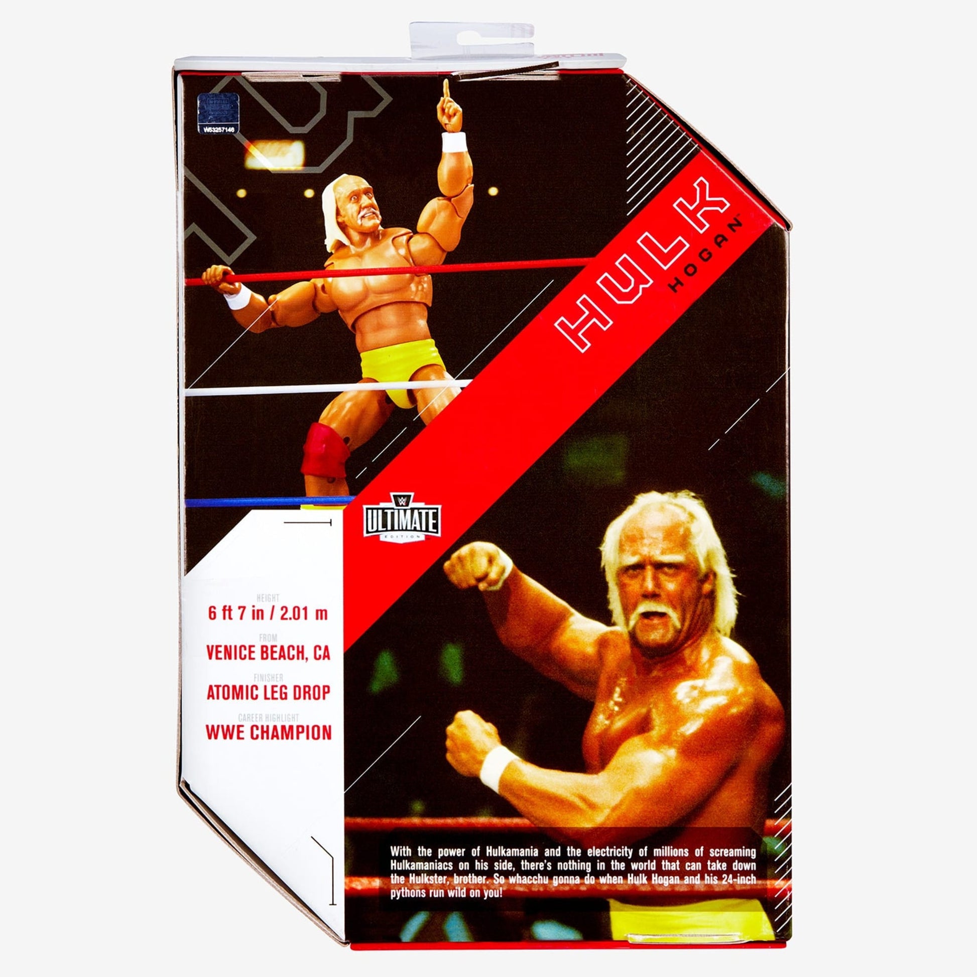 WWE Hulk Hogan Ultimate Edition Action Figure - Mô hình hành động cao cấp WWE - Mattel HDC90 - Hình ảnh bổ sung 5