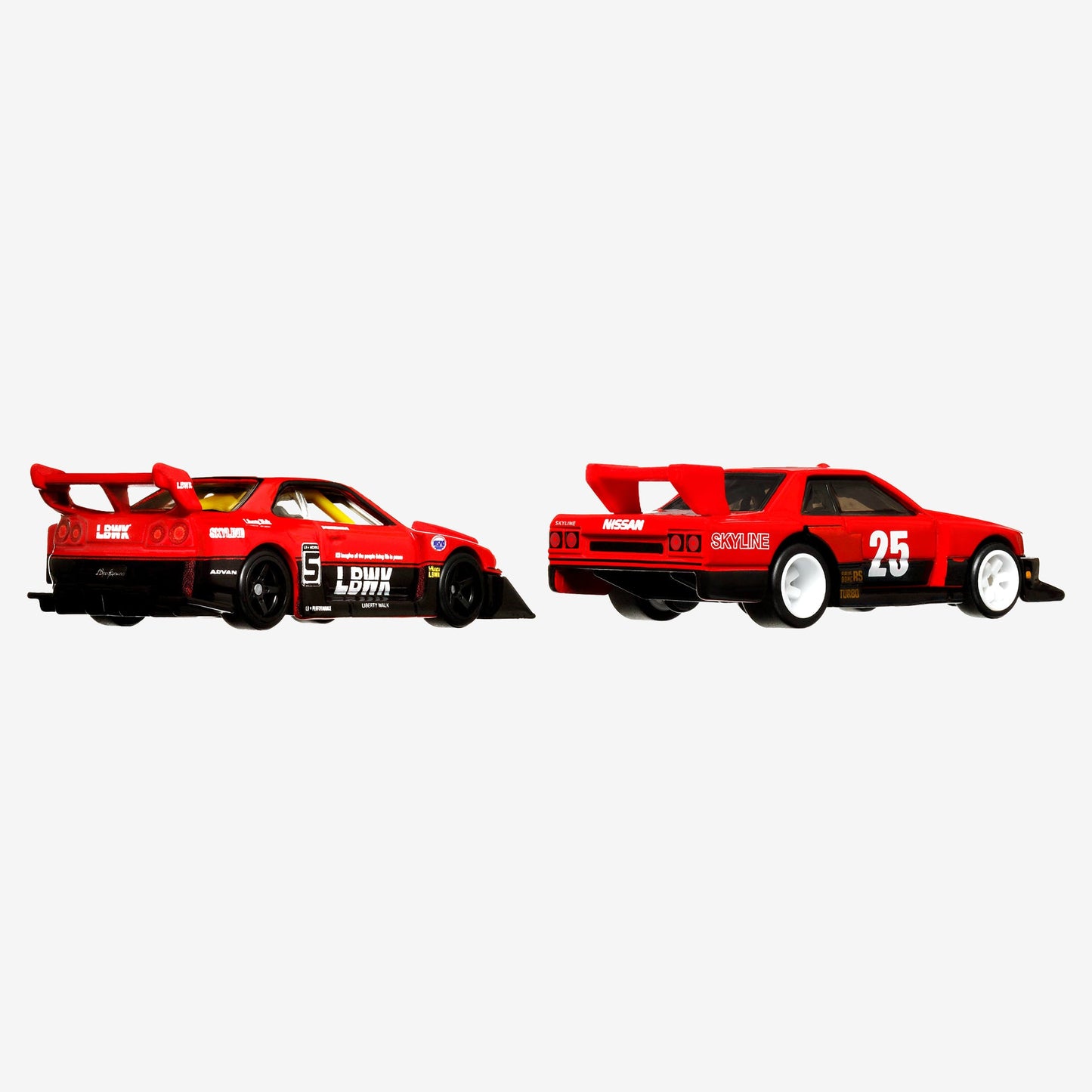 Hot Wheels Premium Car Culture 2-Pack - Nissan Skylines Bộ 2 Xe Mô Hình Kim Loại Tỷ Lệ 1:64 Mattel HKF49 - Hình ảnh bổ sung 4