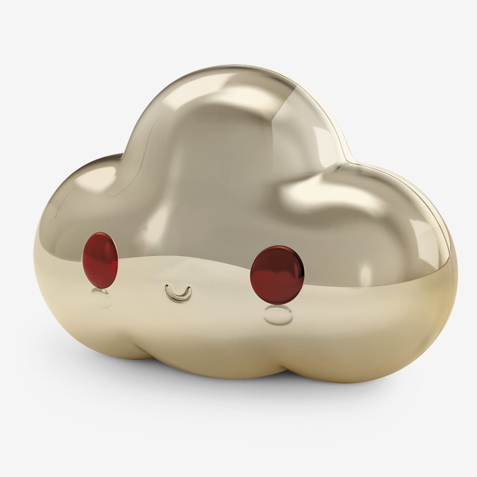 FriendsWithYou Lucky Little Cloud Magic 8 Ball Gold Amulet Đồ Chơi Nghệ Thuật Magic 8 Ball Mattel Creations - Góc nhìn khác 3