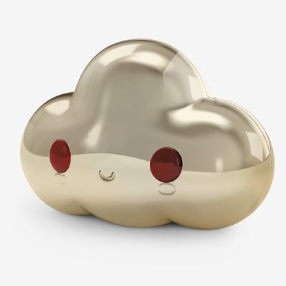 FriendsWithYou Lucky Little Cloud Magic 8 Ball Gold Amulet Đồ Chơi Nghệ Thuật Magic 8 Ball Mattel Creations - Góc nhìn khác 3