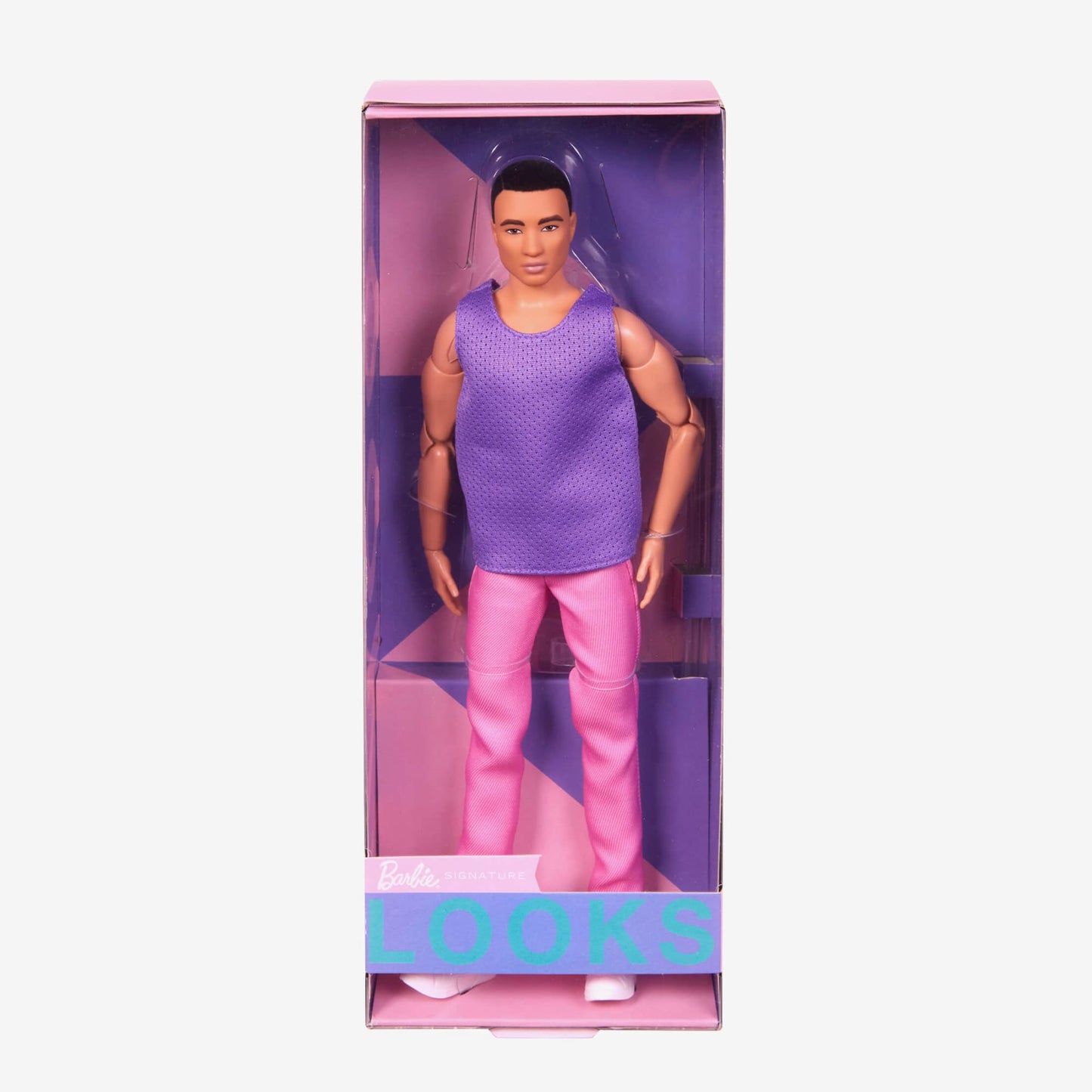 Barbie Looks Ken Doll (Original, Short Black Hair) - Mô hình búp bê Ken #17 - Barbie Signature - Hình ảnh bổ sung 6