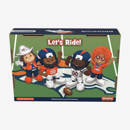 Little People Collector x NFL Denver Broncos Set - Bộ Mô Hình Sưu Tầm NFL - Mattel HNJ41 Mattel - ảnh 1 - Figure Set