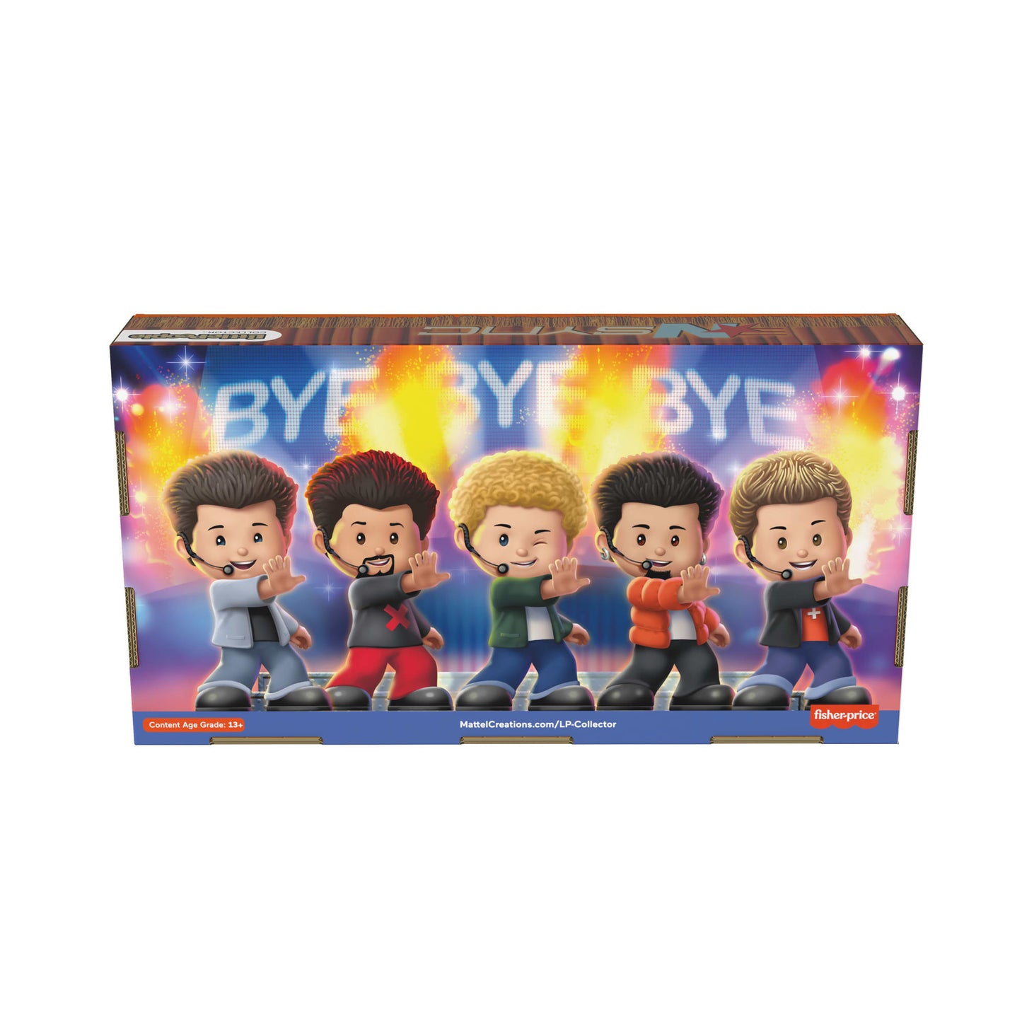 Little People Collector NSYNC Special Edition Set - Bộ Mô Hình Nhân Vật Ban Nhạc NSYNC - Mattel HPV74 Mattel - ảnh 5 - Action
