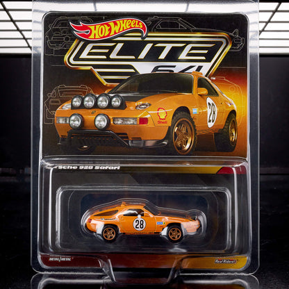 Hot Wheels Elite 64 Porsche 928 Safari - Xe Mô Hình Die-cast Cao Cấp Tỷ Lệ 1:64 - Hot Wheels