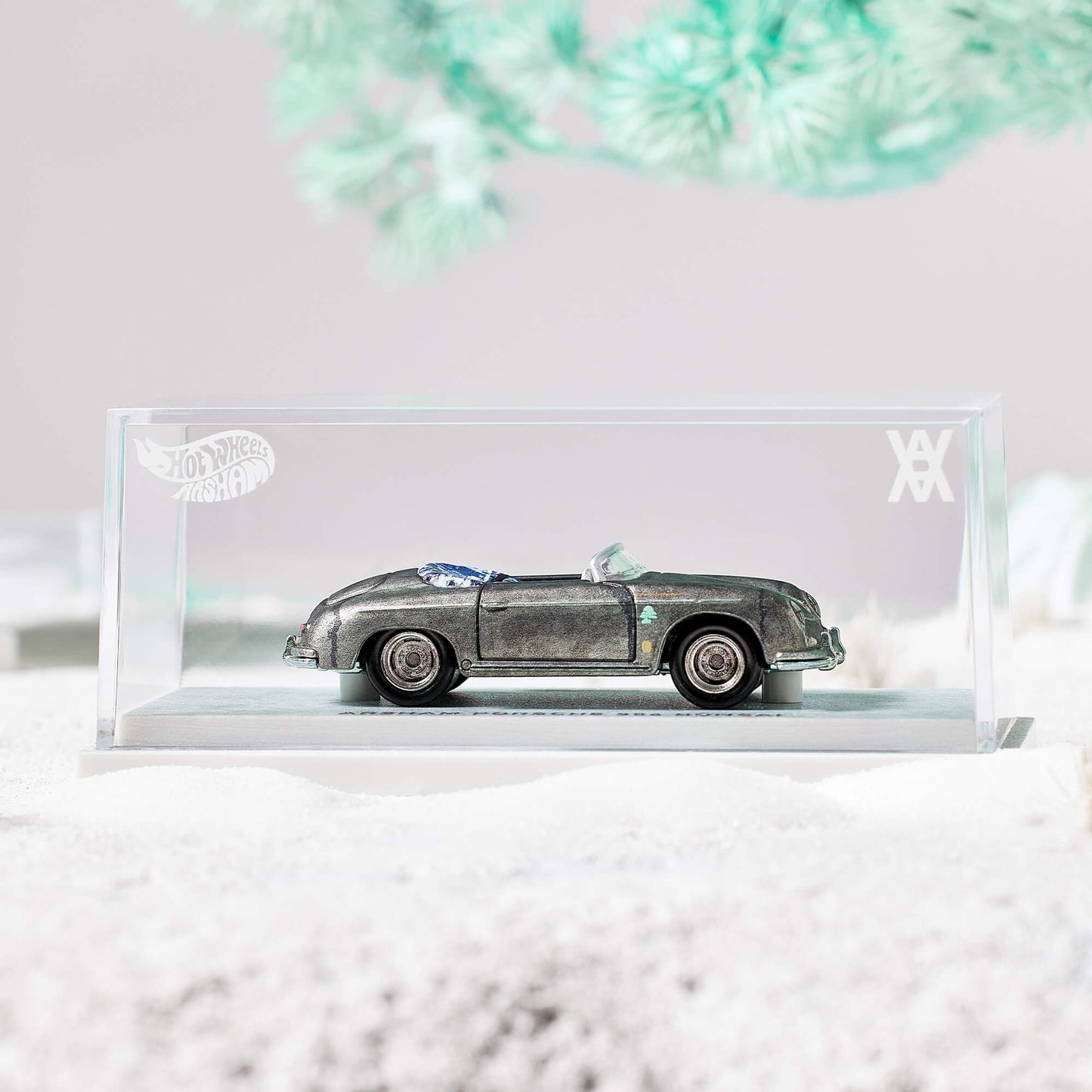 Hot Wheels x Daniel Arsham Porsche 356 “Bonsai” Speedster - Mô hình xe Diecast 1:64 Sưu tầm Cao cấp