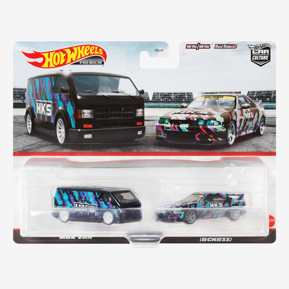 Hot Wheels Premium Car Culture 2-Pack - Bộ 2 Xe Mô Hình Kim Loại Cao Cấp - Hot Wheels