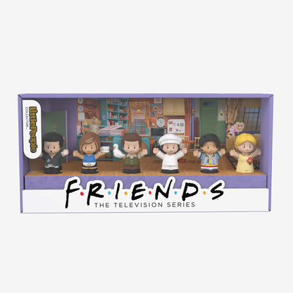 Little People Collector Friends TV Series Special Edition Set - Bộ Mô Hình Nhân Vật Sưu Tầm Phim Friends Mattel Creations - Hình ảnh bổ sung 7