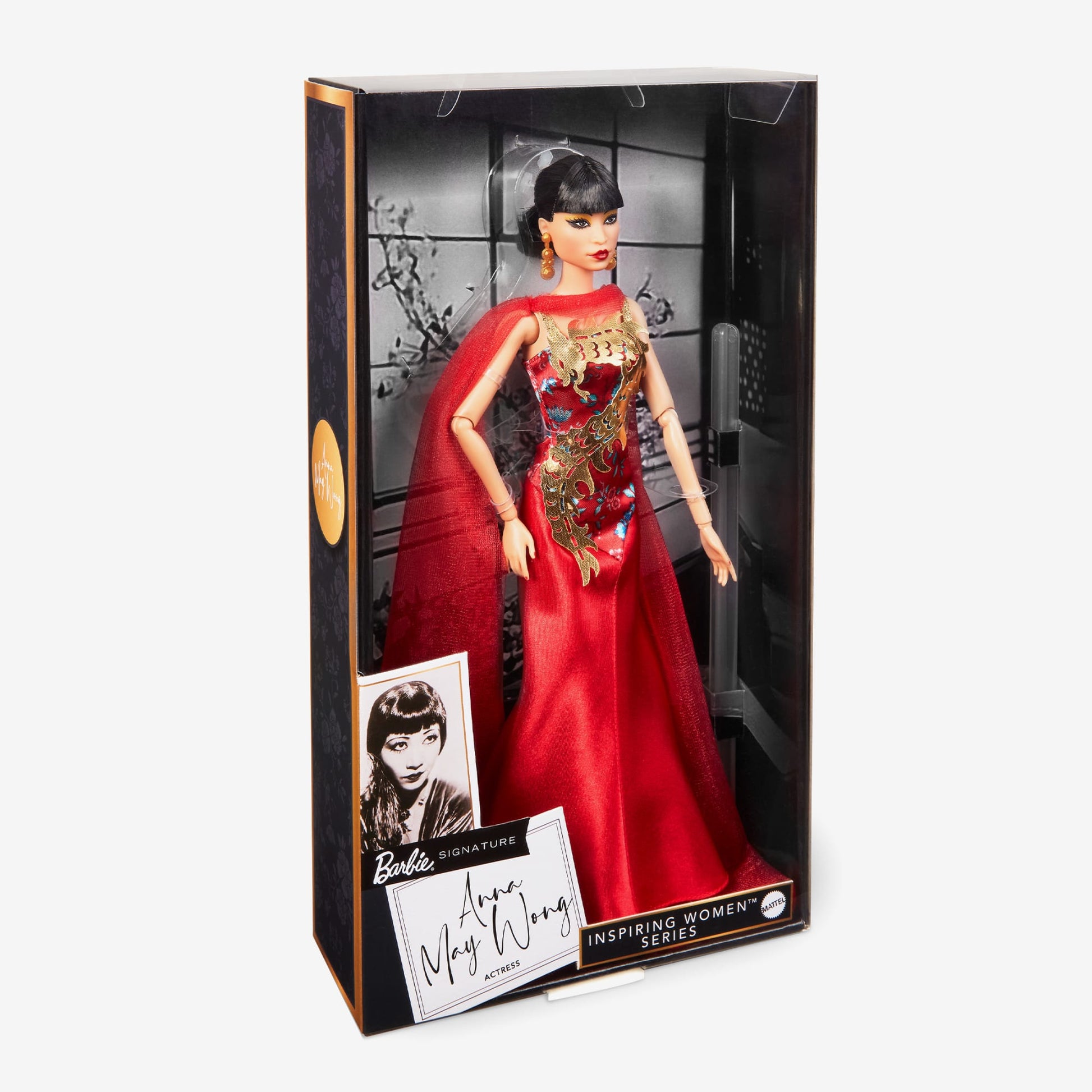 Barbie Inspiring Women Anna May Wong Doll - Búp Bê Sưu Tầm Cao Cấp - Barbie Signature Barbie Signature - ảnh 2 - Collectible 