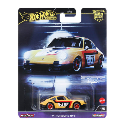 Hot Wheels Car Culture Circuit Legends '71 Porsche 911 - Xe Mô Hình Tỷ Lệ 1:64 Cao Cấp - Mattel - Hình ảnh sản phẩm