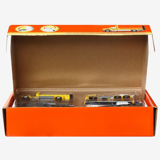 2022 Matchbox Working Rigs 4-Pack - Bộ 4 Xe Công Trình Mô Hình Die-cast Matchbox