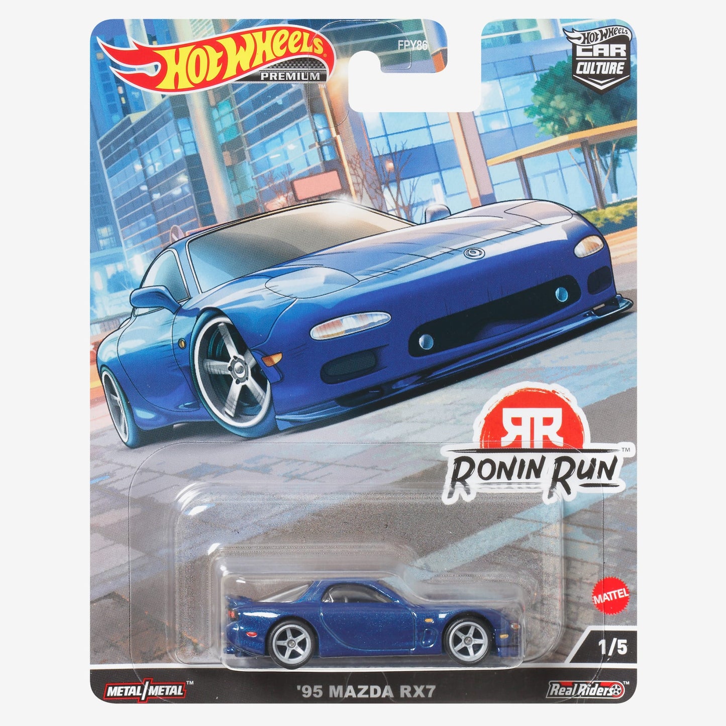 Hot Wheels Car Culture Mazda RX7 FD Twin Turbo - Mô Hình Xe Đua Tỷ Lệ 1:64 - Hot Wheels HCK13 - Hình ảnh sản phẩm