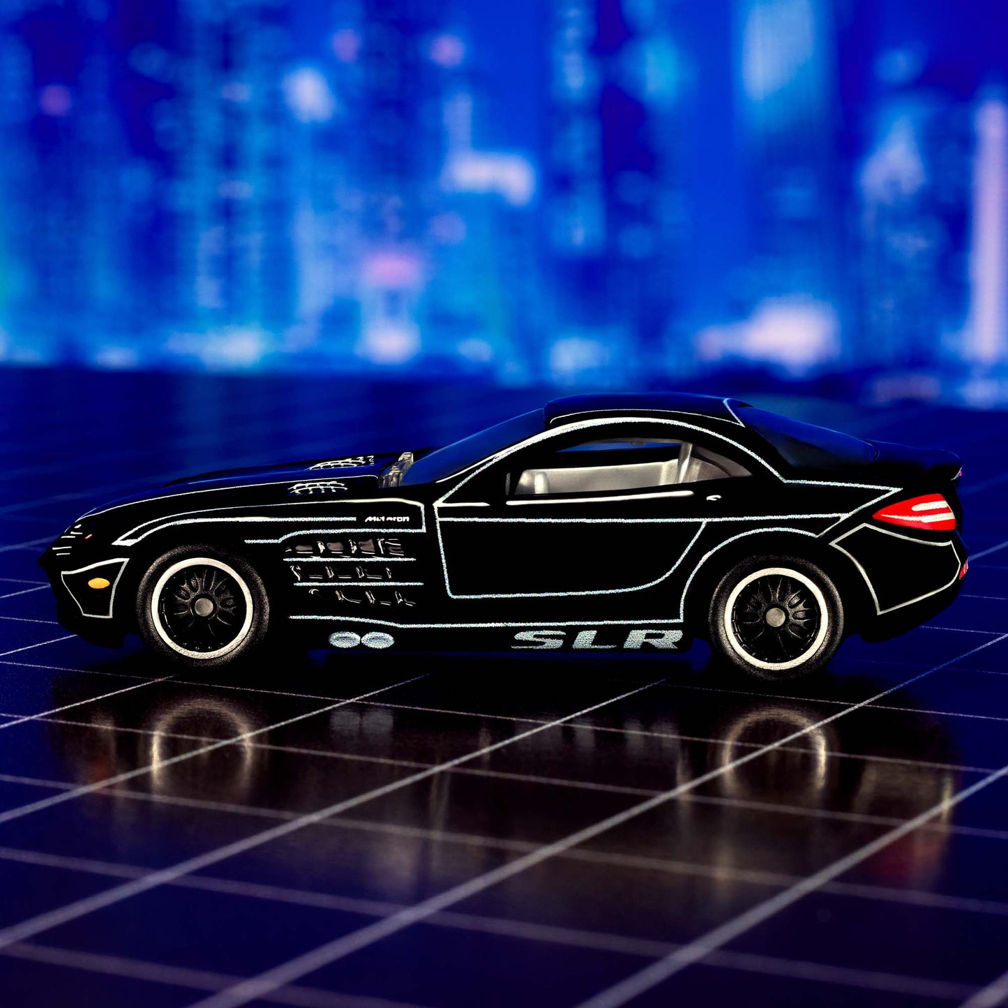 Matchbox Collectors Mercedes-Benz SLR McLaren - Xe Mô Hình Kim Loại Cao Cấp Tỷ Lệ 1:64 Matchbox - Hình ảnh bổ sung 4