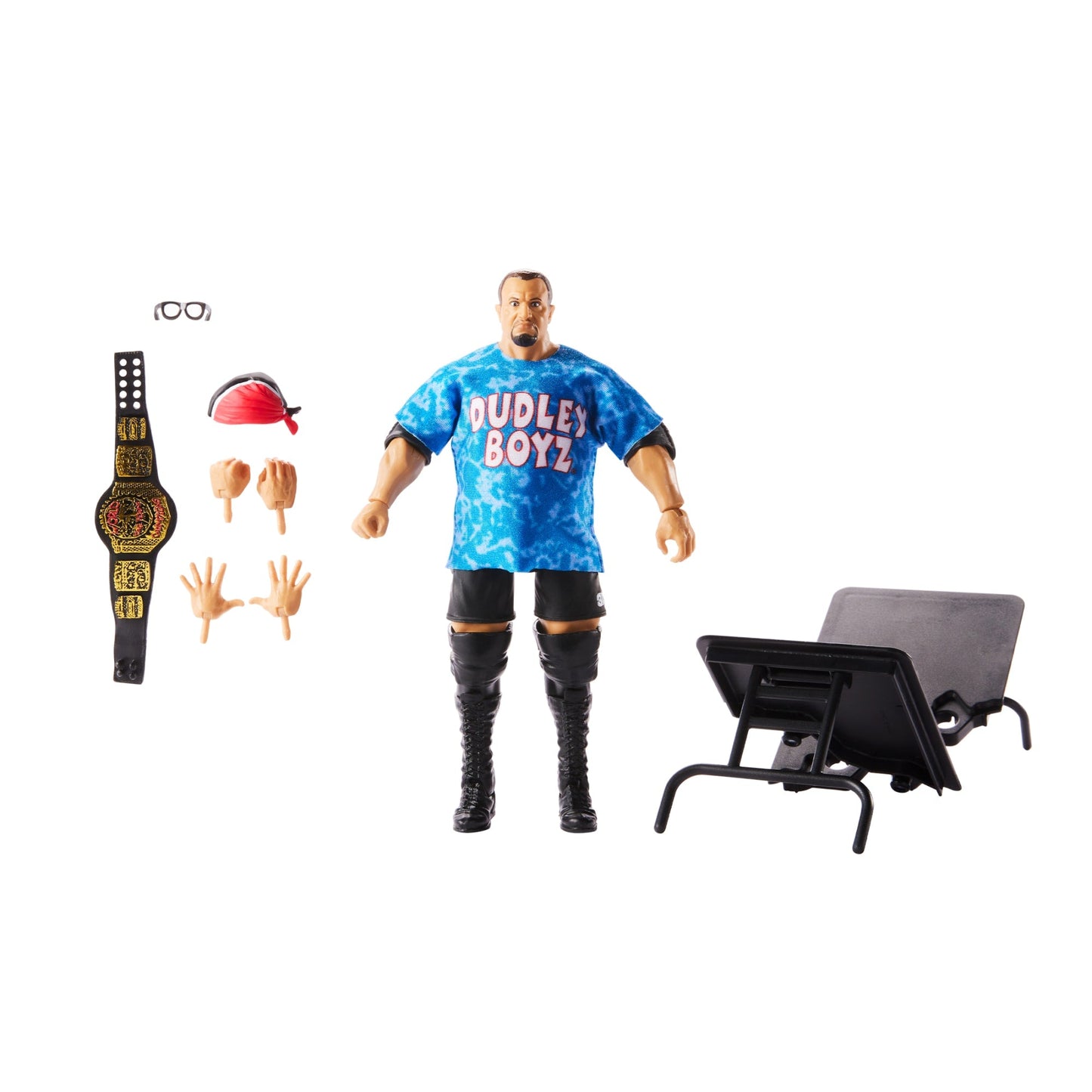 WWE Elite Collection Dudley Boyz 2-Pack - Bộ Mô Hình Action Figure Đôi Bubba Ray & D-Von - Mattel - Hình ảnh bổ sung 5
