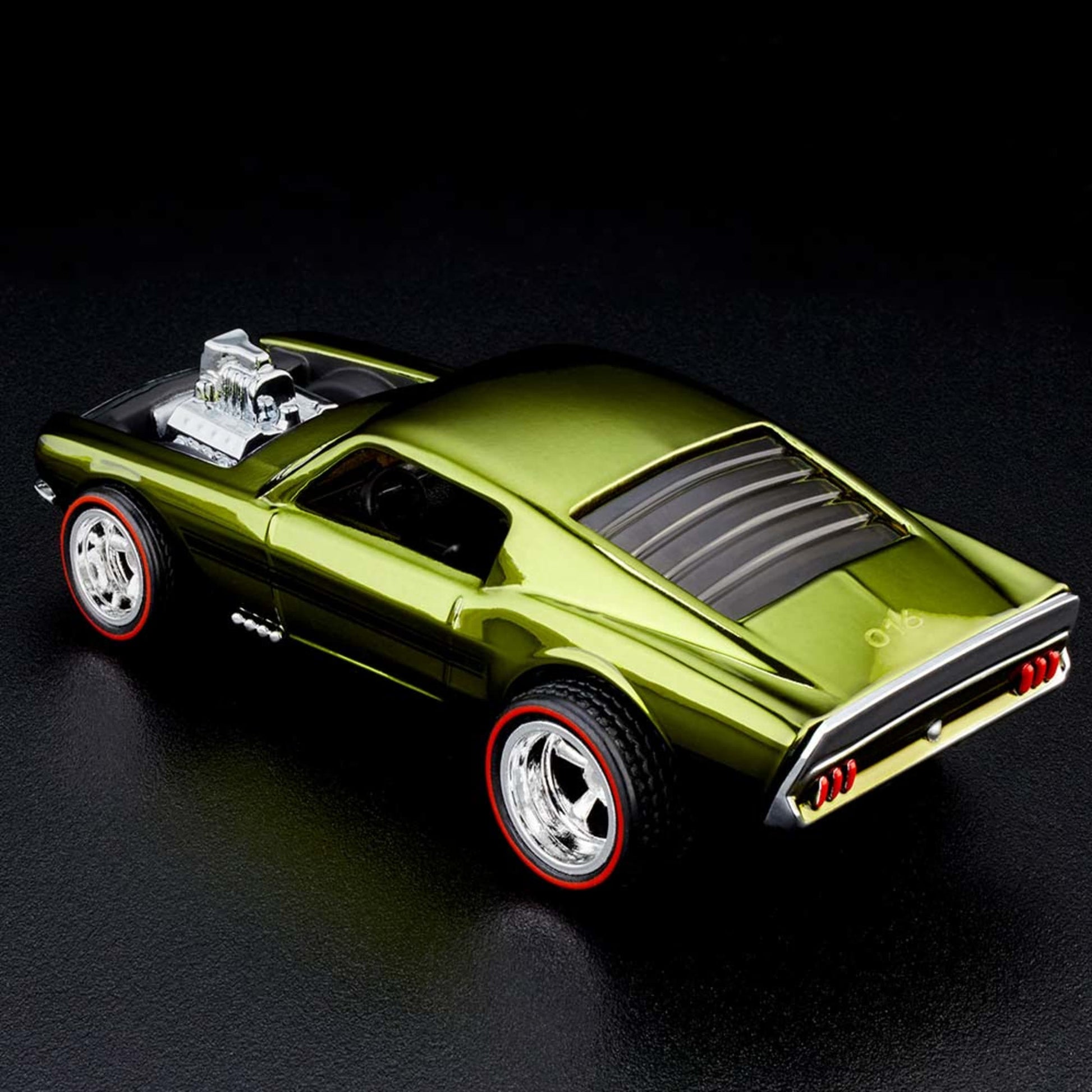 RLC Exclusive Mustang Boss Hoss - Xe Mô Hình Hot Wheels Cao Cấp Tỷ Lệ 1:64 - Góc nhìn khác 3