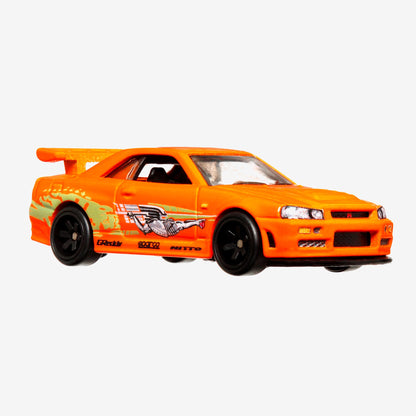 Hot Wheels Fast and Furious Premium Series, Nissan Skyline GTR - Mô hình xe sắt 1:64 Hot Wheels - Hình ảnh bổ sung 4
