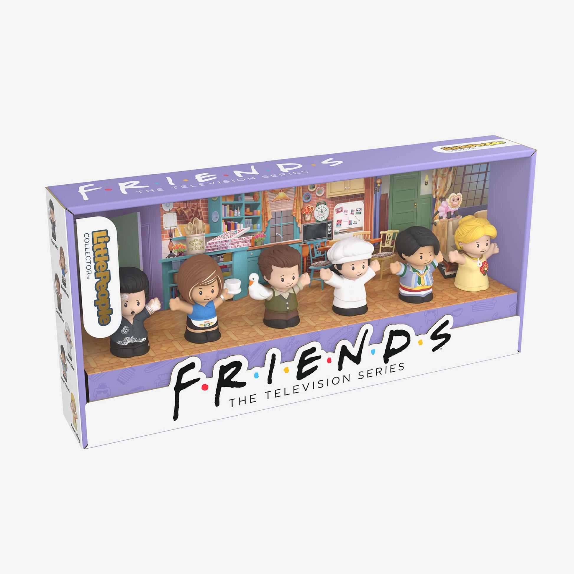 Little People Collector Friends TV Series Special Edition Set - Bộ Mô Hình Nhân Vật Sưu Tầm Phim Friends Mattel Creations Mat