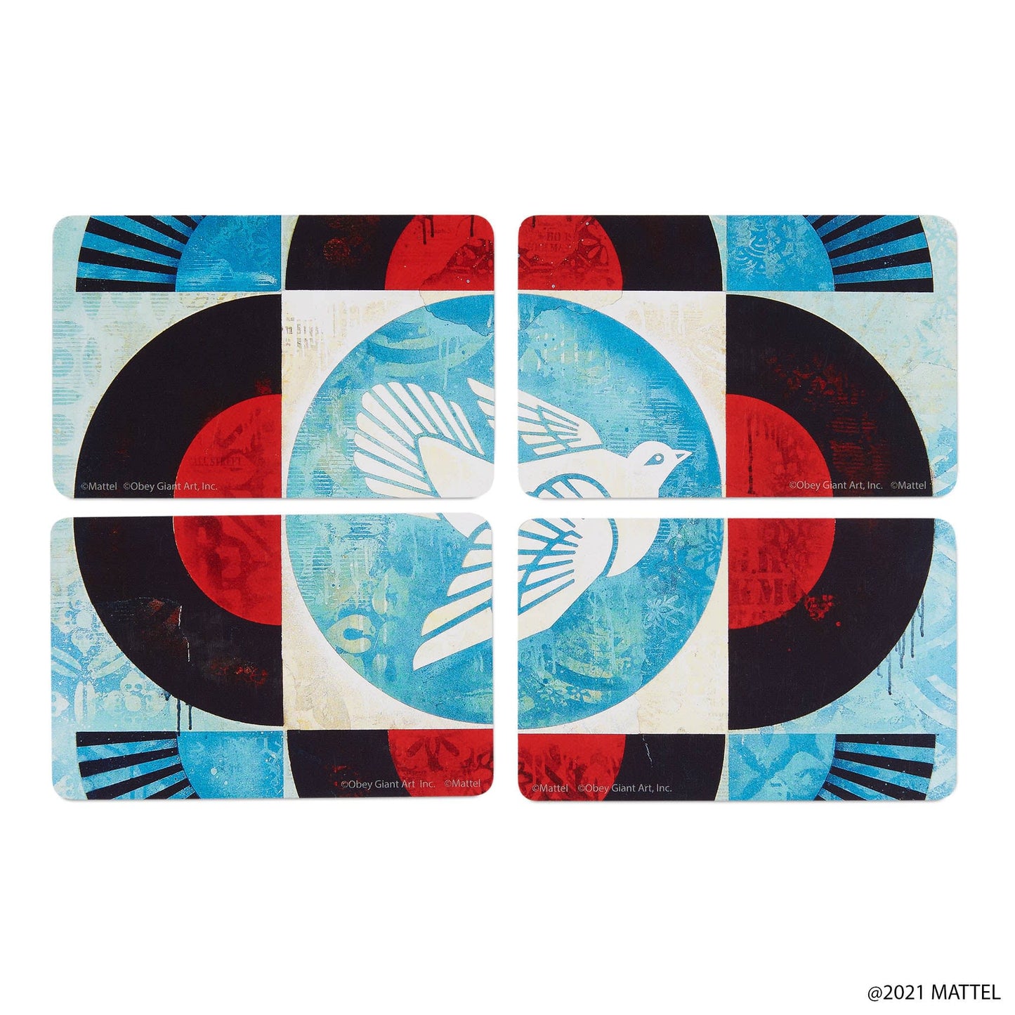 UNO Artiste Shepard Fairey - Bộ Bài Nghệ Thuật Phiên Bản Giới Hạn - Mattel Creations HGC02 - Góc nhìn khác 3