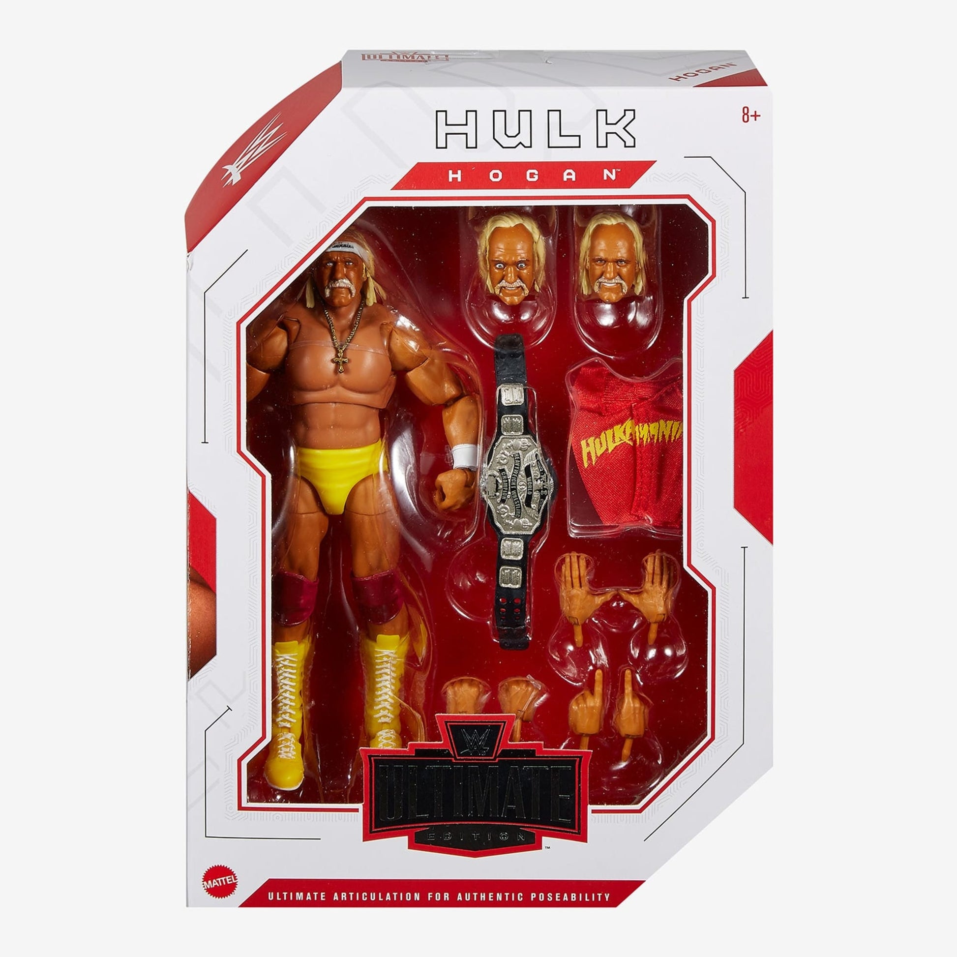 WWE Hulk Hogan Ultimate Edition Action Figure - Mô hình hành động cao cấp WWE - Mattel HDC90 - Hình ảnh bổ sung 6