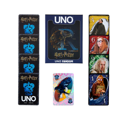 UNO Fandom Harry Potter Ravenclaw Game Deck - Trò chơi thẻ bài Ravenclaw - Mattel - Góc nhìn khác 3