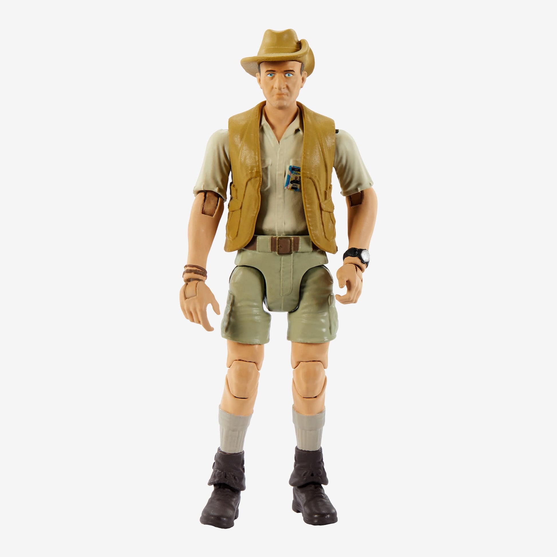 Jurassic World Jurassic Park Figure Robert Muldoon Hammond Collection Mô Hình Nhân Vật Khớp Linh Hoạt 3.75 Inch Mattel Creations - Hình ảnh chi tiết 2