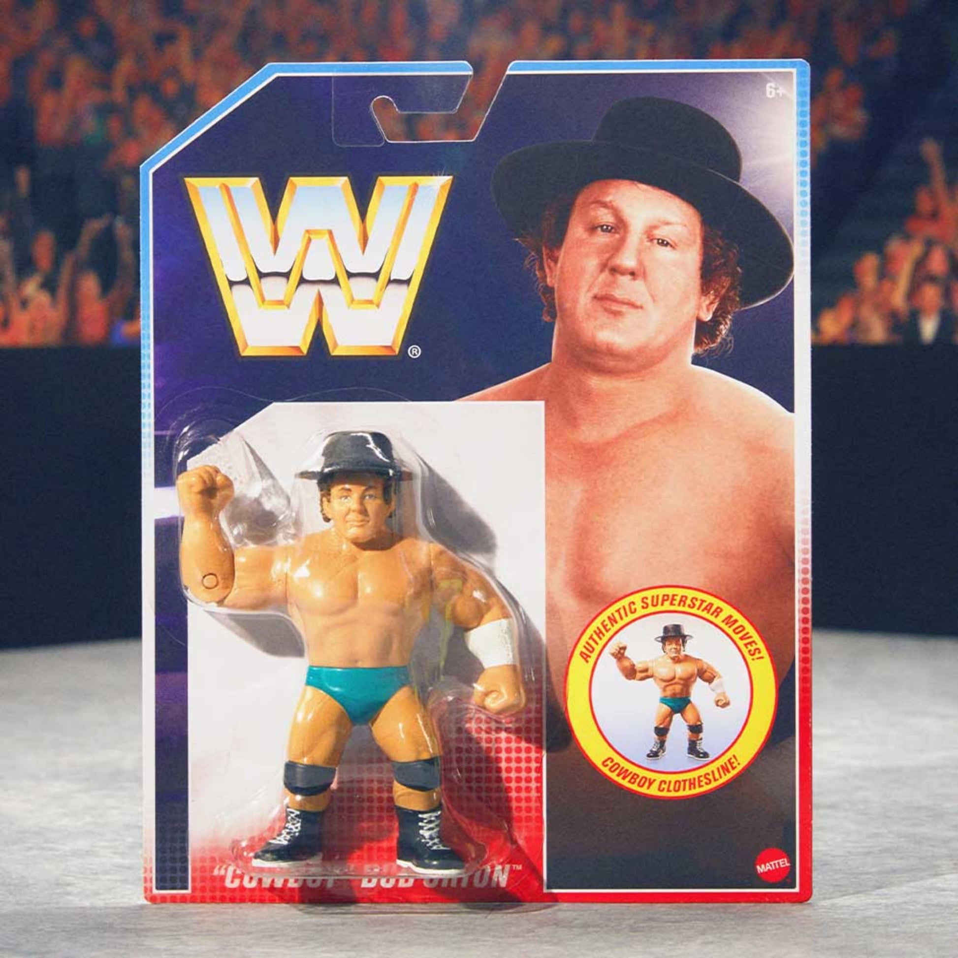 WWE Retro Figures Set Wave 1 - Bộ 4 Mô Hình Đấu Sĩ Huyền Thoại - Mattel Creations - Hình ảnh bổ sung 6