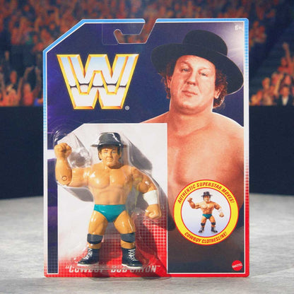 WWE Retro Figures Set Wave 1 - Bộ 4 Mô Hình Đấu Sĩ Huyền Thoại - Mattel Creations - Hình ảnh bổ sung 6