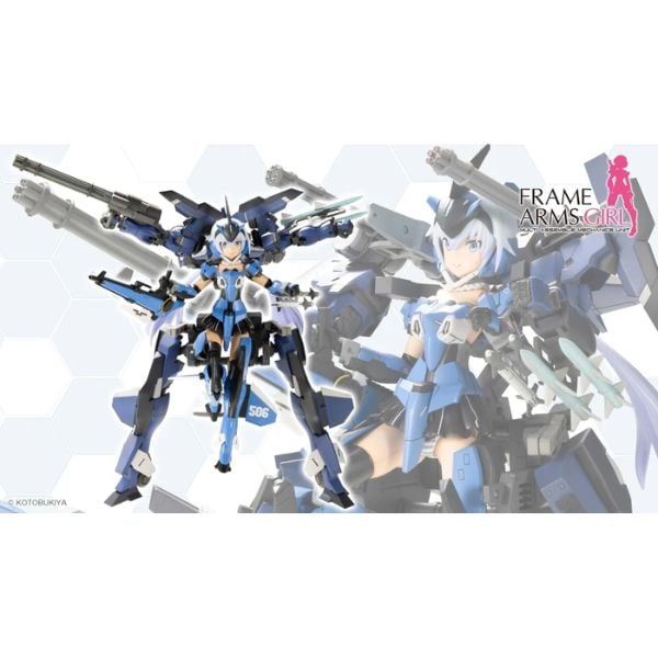 Frame Arms Girl Stylet XF-3 with Exosuit Stylet - Kotobukiya FG119