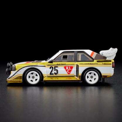 RLC Exclusive 1985 Audi Sport quattro S1 - Xe Mô Hình Rally 1:64 Hot Wheels Red Line Club