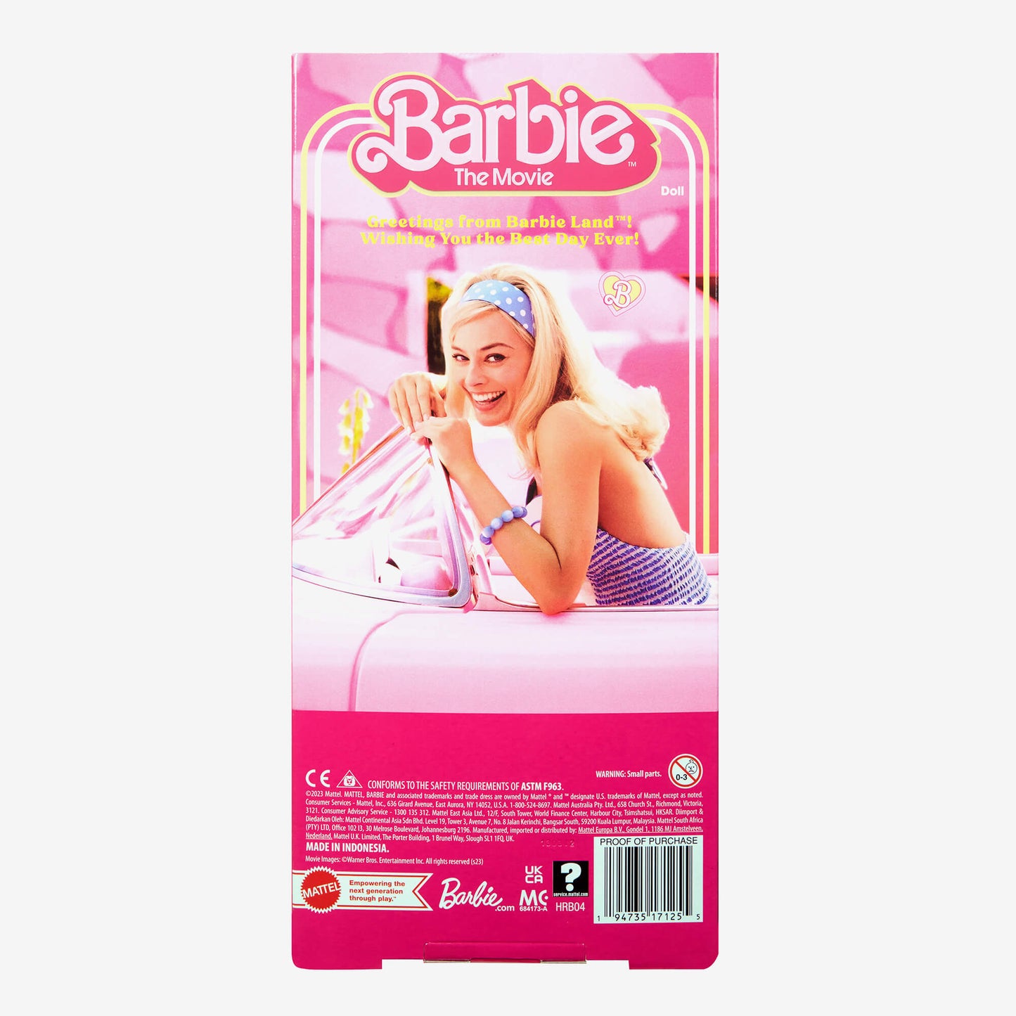 Barbie in Inline Skating Outfit – Barbie The Movie - Búp bê Sưu tầm Patin Neon - Mattel Mattel - ảnh 4 - Collectible Doll