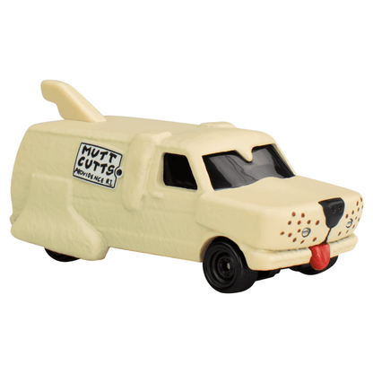 Hot Wheels Premium Pop Culture Vehicle Mutts Cutts Van - Mô hình xe kim loại 1:64 - Mattel HVJ35 - Góc nhìn khác 3