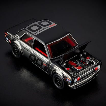Hot Wheels RLC '71 Datsun 510 Xe Mô Hình Kim Loại Tỉ Lệ 1:64 Hot Wheels Collectors - Hình ảnh bổ sung 6