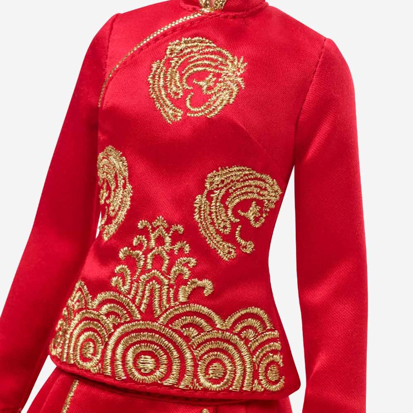 Barbie Lunar New Year Doll Designed by Guo Pei - Búp bê Tết Nguyên Đán Sưu tầm - Mattel Signature - Hình ảnh bổ sung 7