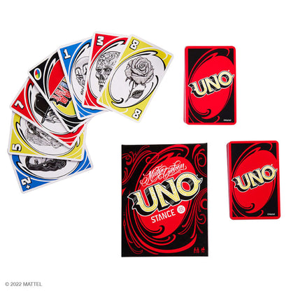 Mister Cartoon Stance UNO Box Set - Bộ Bài UNO Nghệ Thuật & Tất Cao Cấp - Mattel Creations
