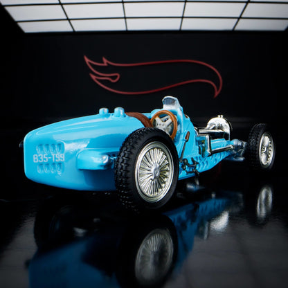 Hot Wheels Elite 64 Bugatti Type 59 Mô Hình Xe Đua Tỉ Lệ 1:64 Cao Cấp Hot Wheels Hot Wheels - ảnh 4 - Xe mô hình