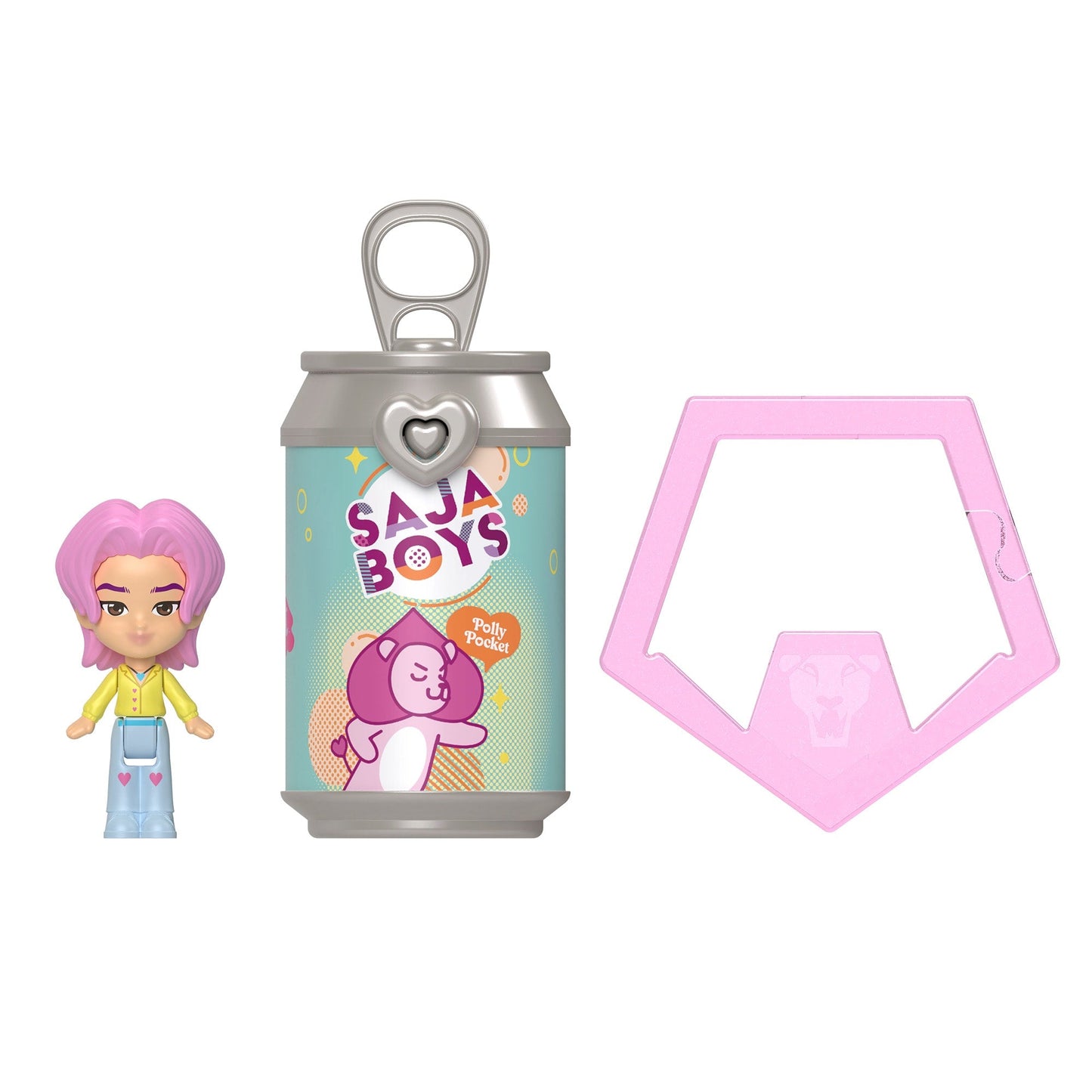 Polly Pocket x KPop Demon Hunters Saja Boys 5-Pack JTM73