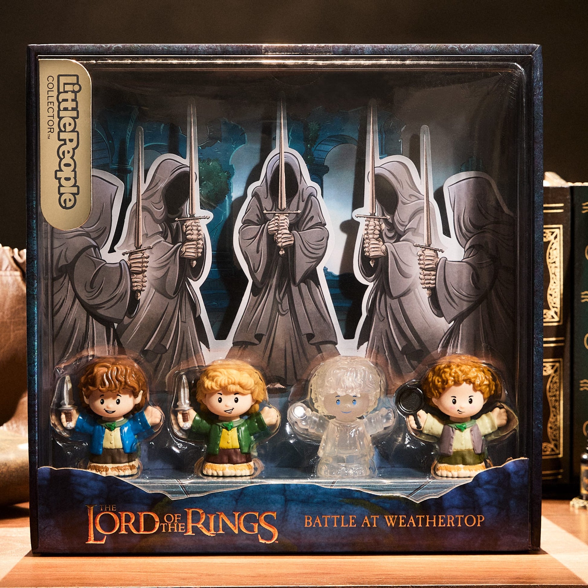 Little People Collector The Lord of the Rings Weathertop Set - Bộ Mô Hình Nhân Vật Sưu Tầm - Mattel Creations - Hình ảnh bổ sung 8