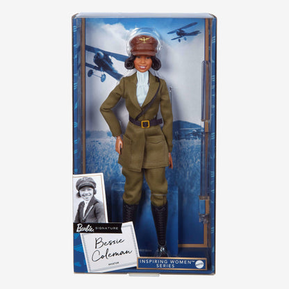 Barbie Inspiring Women Bessie Coleman Doll - Búp Bê Sưu Tầm Cao Cấp - Barbie Signature HJX37 Barbie Signature - ảnh 4 - Dolls