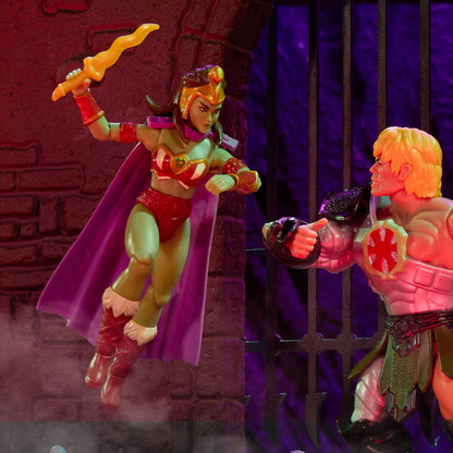 Masters of the Universe Origins Lady Slither Action Figure - Mô Hình Nữ Hoàng Rắn Snake Men - Mattel HPL12 - Hình ảnh bổ sung 5