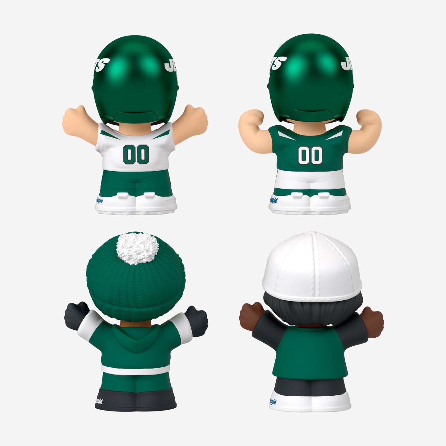 Little People Collector x NFL New York Jets Set - Bộ Mô Hình Nhân Vật Sưu Tầm - Mattel HND14 - Hình ảnh bổ sung 7