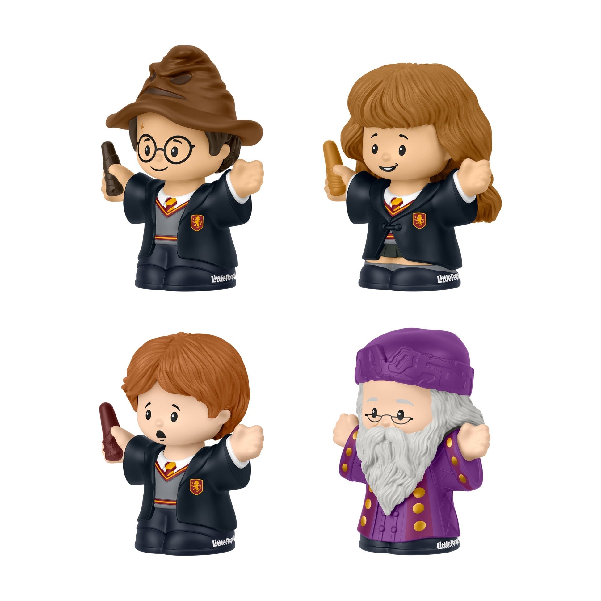 Little People Collector Harry Potter and the Sorcerer’s Stone Special Edition Figure Set - Bộ Mô Hình Sưu Tầm Phù Thủy Harry Potter - Mattel HVG45 - Góc nhìn khác 3