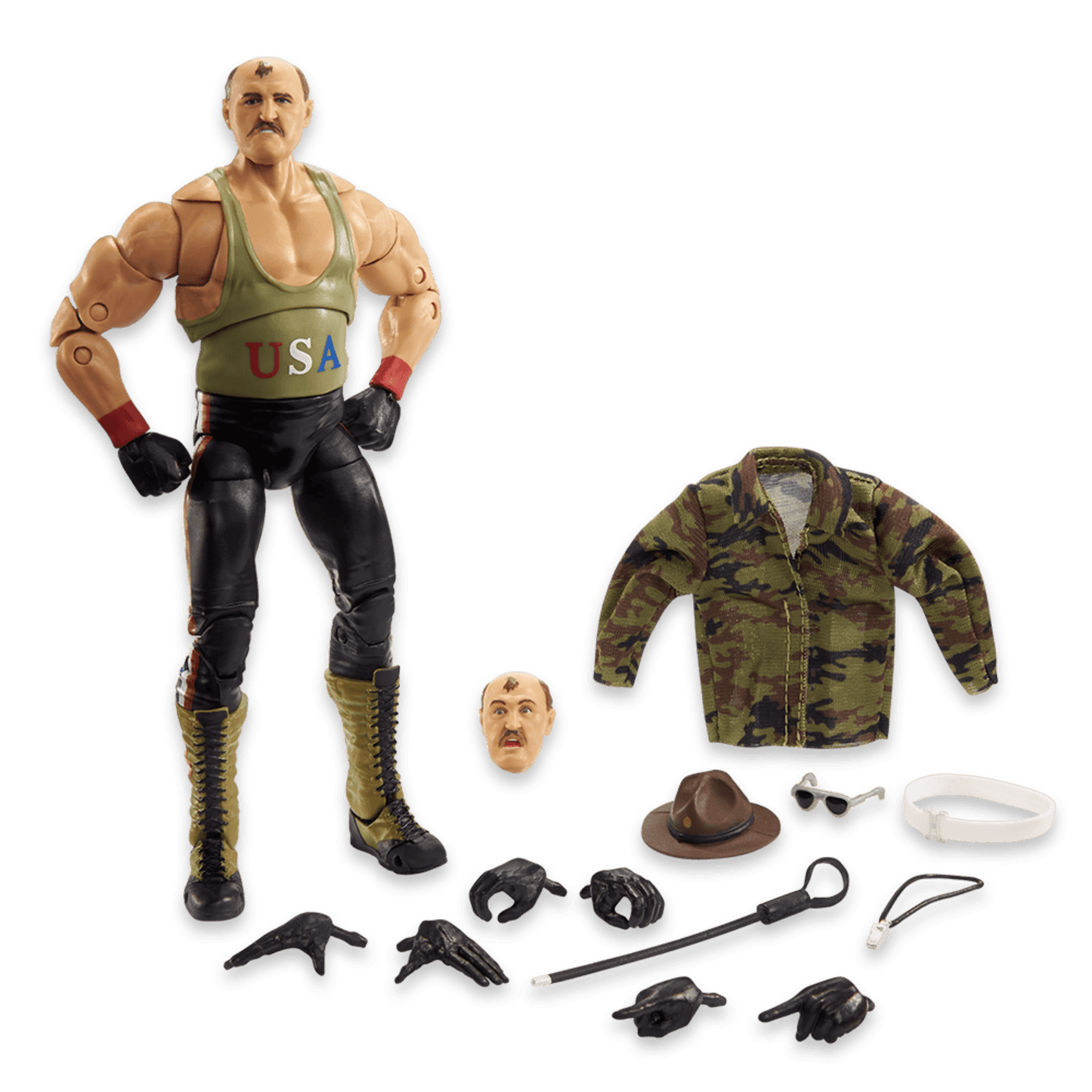 WWE Ultimate Edition Sgt. Slaughter action figure - Mô hình hành động Mattel - Hình ảnh sản phẩm