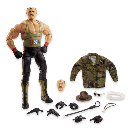 WWE Ultimate Edition Sgt. Slaughter action figure - Mô hình hành động Mattel - Hình ảnh sản phẩm