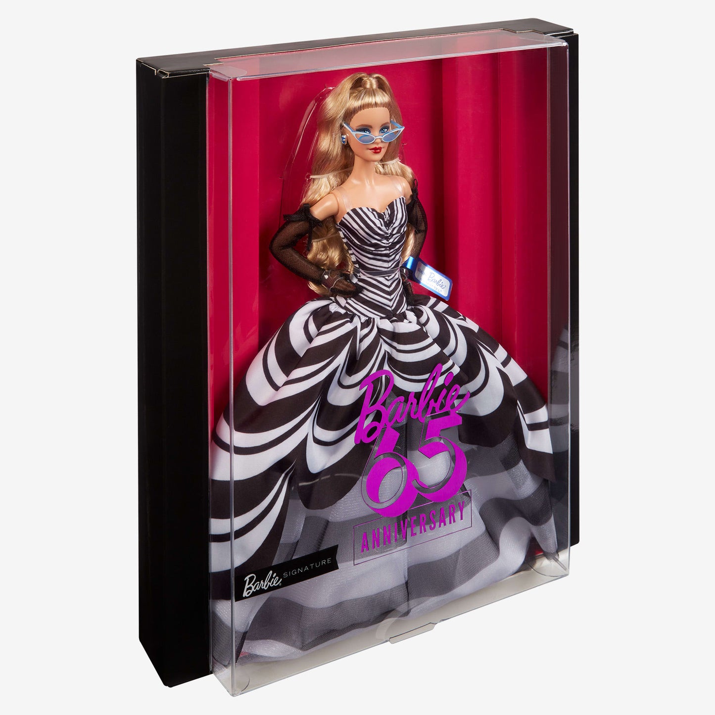 Barbie 65th Anniversary Doll With Blonde Hair - Búp Bê Kỷ Niệm 65 Năm (Tóc Vàng) - Mattel Signature Mattel Creations - ảnh 3 