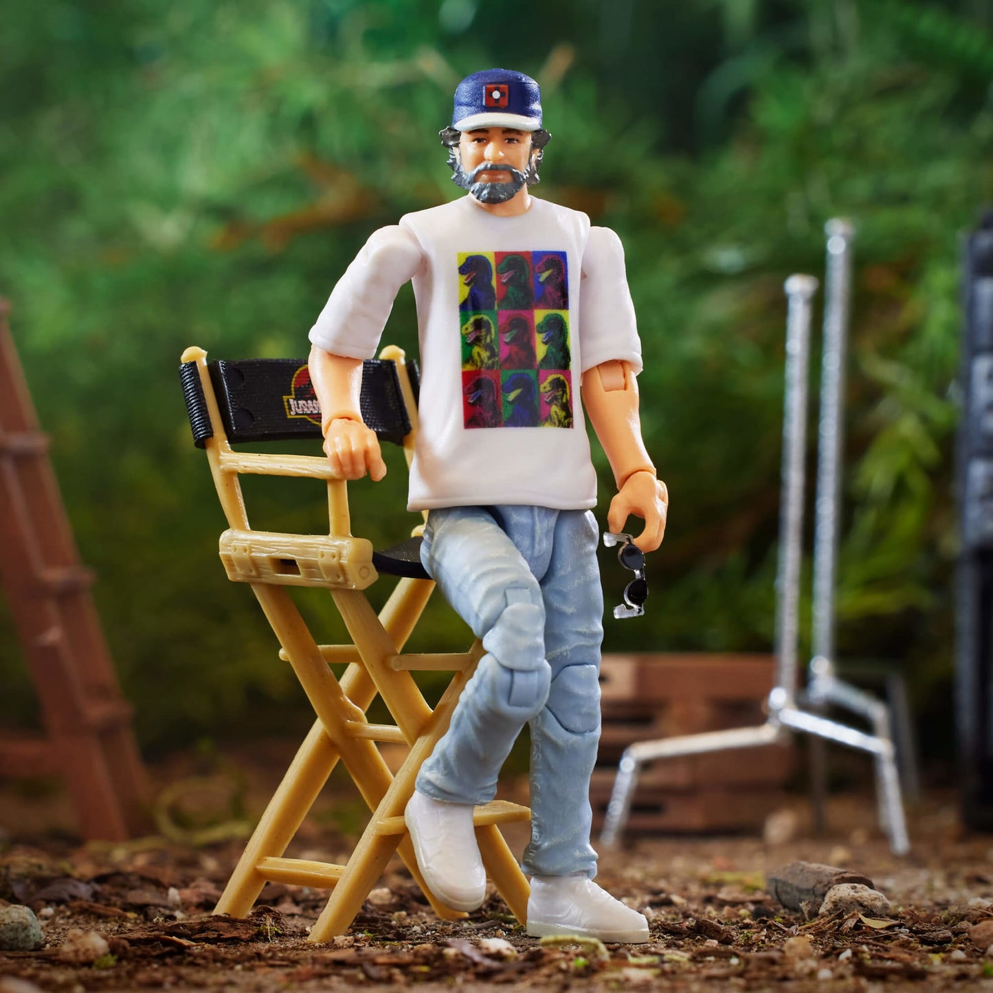 Jurassic Park 30th Anniversary Steven Spielberg Figure - Mô hình nhân vật sưu tầm Hammond Collection - Mattel - Hình ảnh chi tiết 2