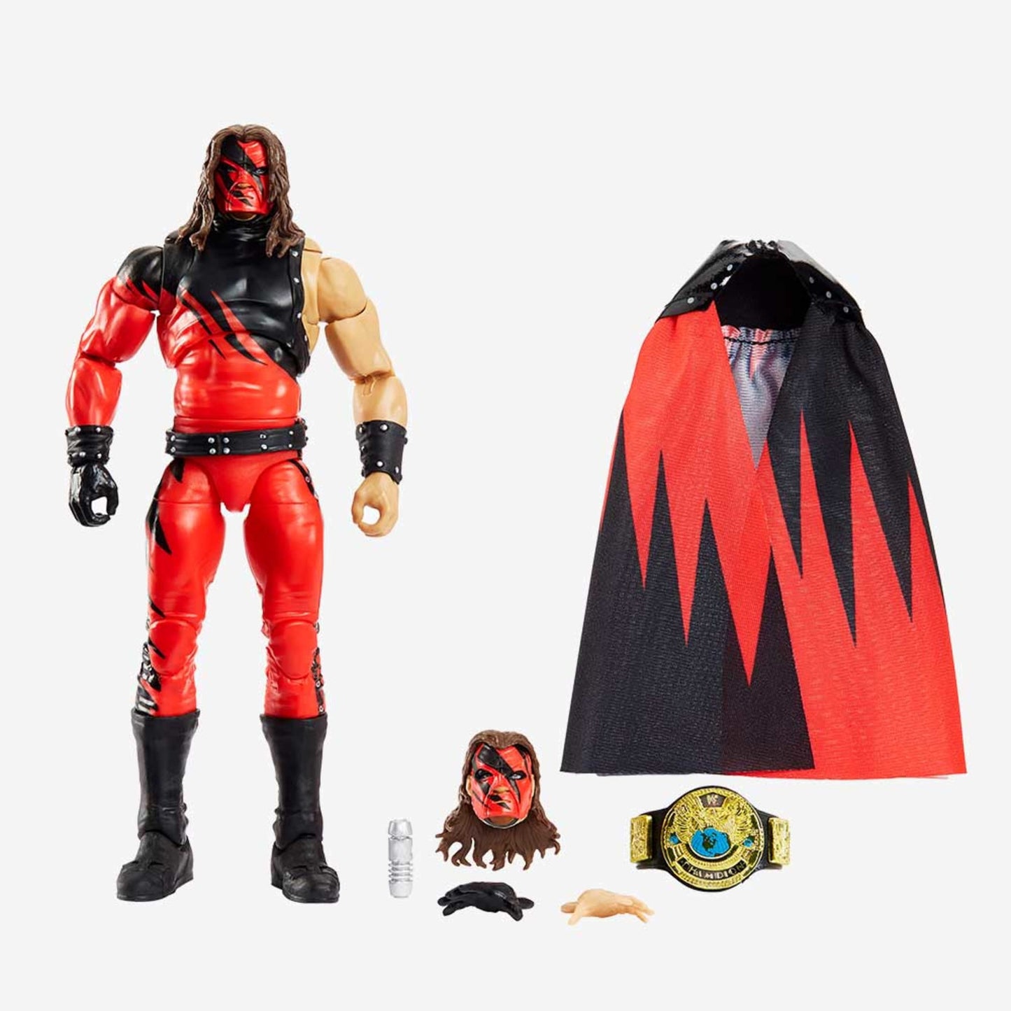 WWE Ultimate Edition Kane Action Figure - Mô hình hành động đô vật Mỹ - Mattel HDC86 - Hình ảnh bổ sung 5