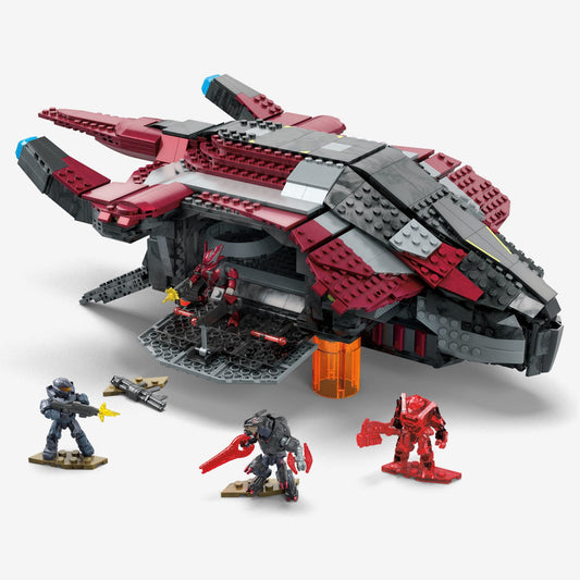 MEGA Halo Banished Phantom Building Set - Bộ Đồ Chơi Lắp Ráp Tàu Chiến 2-Trong-1 - MEGA HHC43