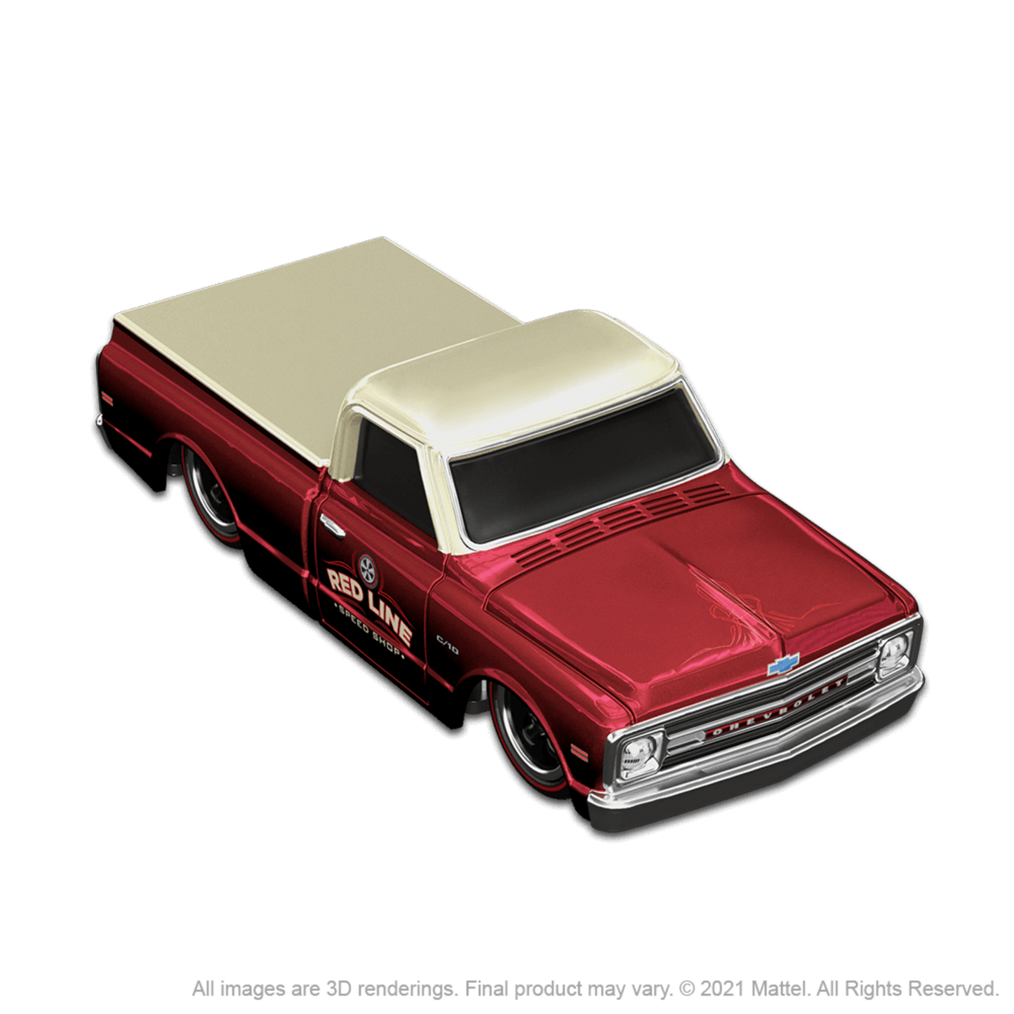 RLC sELECTIONs 1969 Chevy C-10 Xe Mô Hình Hot Wheels Cao Cấp Mattel