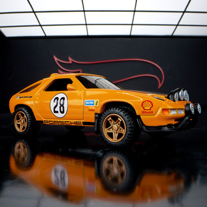 Hot Wheels Elite 64 Porsche 928 Safari - Xe Mô Hình Die-cast Cao Cấp Tỷ Lệ 1:64 - Hot Wheels - Hình ảnh sản phẩm